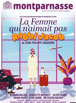 Affiche de La femme qui n'aimait pas Rabbi Jacob