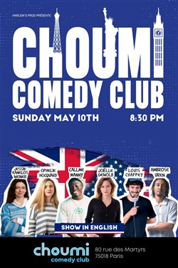Affiche de Choumi in English