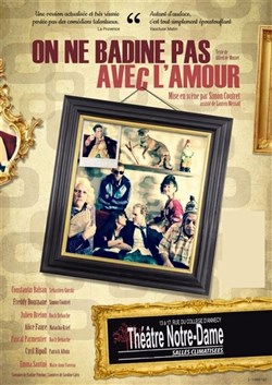 Affiche de On ne badine pas avec l'amour