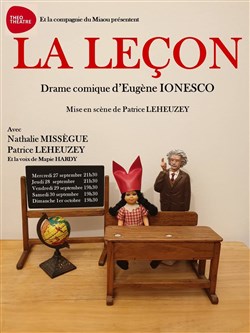 Affiche de La leçon