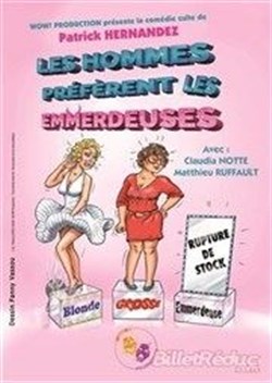 Affiche de Les hommes préfèrent les emmerdeuses