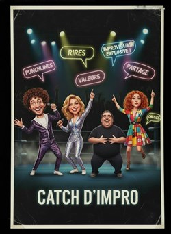Affiche de Catch d'improvisation théâtrale