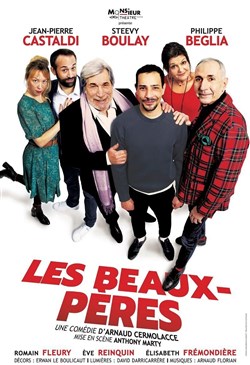 Affiche de Les beaux-pères | avec Jean-Pierre Castaldi et Steevy Boulay