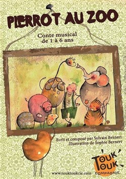 Affiche de Pierrot au zoo
