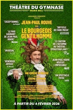 Affiche de Le Bourgeois Gentilhomme avec Jean-Paul Rouve