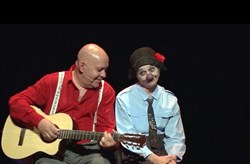 Affiche de Emma la clown et Gérard Morel Qui l'accompagne