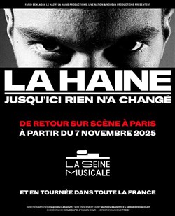 Affiche de La Haine, la comédie musicale