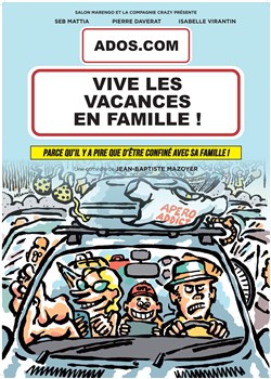 Affiche de Ados.com : Vive les vacances en famille !