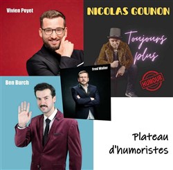 Affiche de Plateau d'humoristes avec Ben, Nicolas, Vivien et Fred