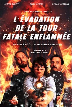 Affiche de L'Évadation de la Tour fatale enflammée