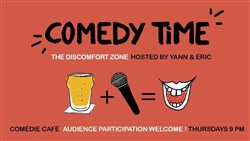Affiche de Comedy Time Paris : Discomfort Zone