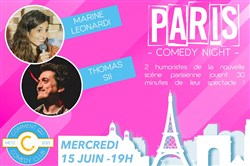 Affiche de Paris Comedy Night : Marine Leonardi / Thomas Sii