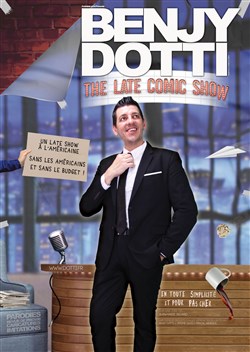 Affiche de Benjy Dotti dans The comic late show