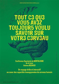 Affiche de Andrea Redavid dans Tout ce que vous avez toujours voulu savoir sur votre cerveau