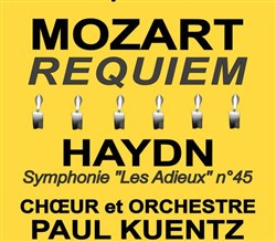 Affiche de Mozart Requiem | Choeur et orchestre Paul Kuentz