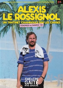 Affiche de Alexis Le Rossignol dans Chamboulé