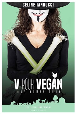 Affiche de Céline Iannucci dans V pour Vegan