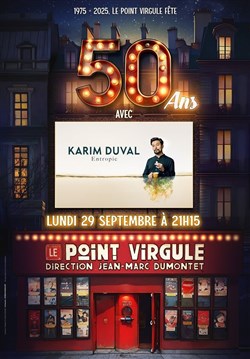 Affiche de Karim Duval dans Entropie