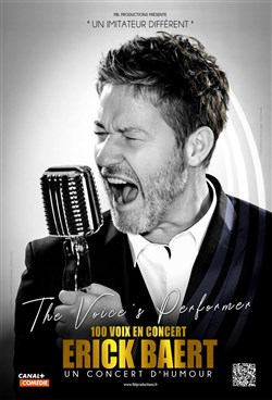 Affiche de Erick Baert dans The Voice's Performer
