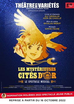 Affiche de Les Mystérieuses Cités d'Or