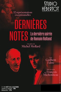 Affiche de Dernières notes