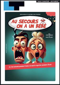 Affiche de Au secours on a un bébé