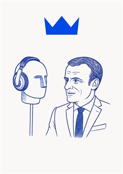 Affiche de La thérapie d'Emmanuel Macron