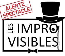 Affiche de Spectacle d'improvisation théâtrale | avec Les Impro'visibles