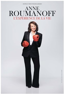 Affiche de Anne Roumanoff dans L'expérience de la vie