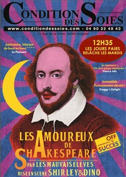 Affiche de Les amoureux de Shakespeare