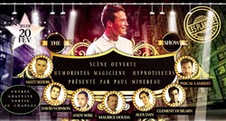 Affiche de Scène ouverte humoristes, magiciens, hypnotiseurs