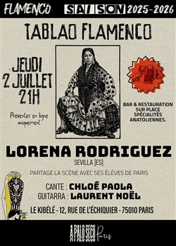 Affiche de Tablao Flamenco Lorena Rodriguez + ses élèves