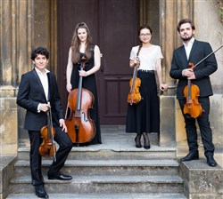 Affiche de Quatuor Akos : le 1er quatuor Razumovsky de Beethoven et l'Empereur de Haydn