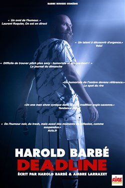 Affiche de Harold Barbé dans Deadline
