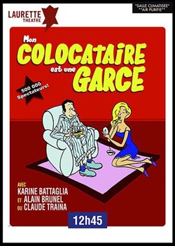 Affiche de Mon colocataire est une garce