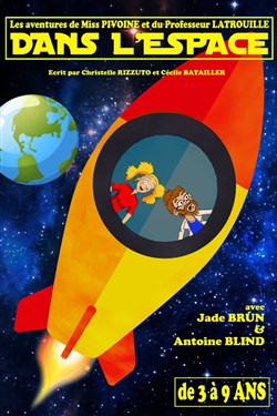 Affiche de Les Aventures de Miss Pivoine et Professeur Latrouille dans l'Espace
