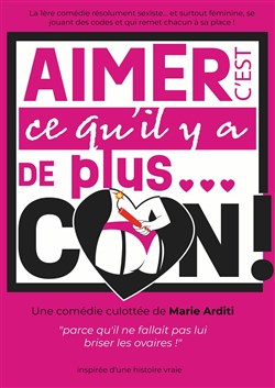 Affiche de Aimer c'est ce qu'il y a de plus... con !