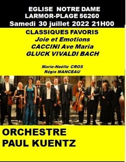 Affiche de Paul Kuentz : Classiques favoris | Larmor-Plage