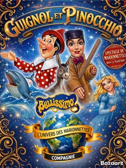 Affiche de Théâtre de Guignol et Pinocchio Teatro
