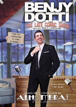 Affiche de Benjy Dotti dans The Late Comic Show
