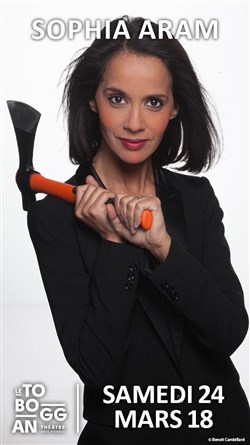Affiche de Sophia Aram dans Le fond de l'air effraie