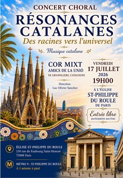 Affiche de Musique Catalane pour Choeur