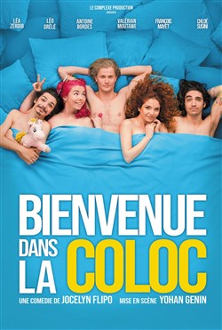 Affiche de Bienvenue dans la coloc