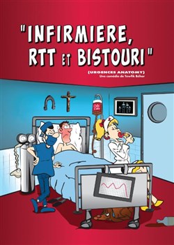 Affiche de Infirmière, RTT et bistouri