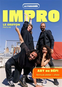 Affiche de Art ou défi, un spectacle d'improvisation