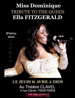 Affiche de Miss Dominique : Tribute to the Queen Ella Fitzgerald