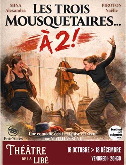 Affiche de Les Trois Mousquetaires... à 2 !