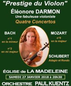 Affiche de Prestige du violon - Quatre Concertos