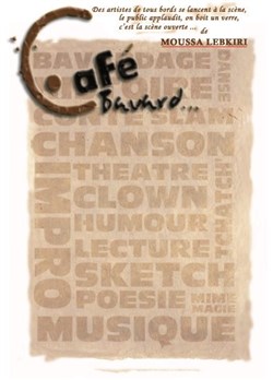 Affiche de Le Café Bavard de Moussa Lebkiri
