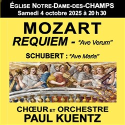 Affiche de choeur et orchestre paul kuentz
